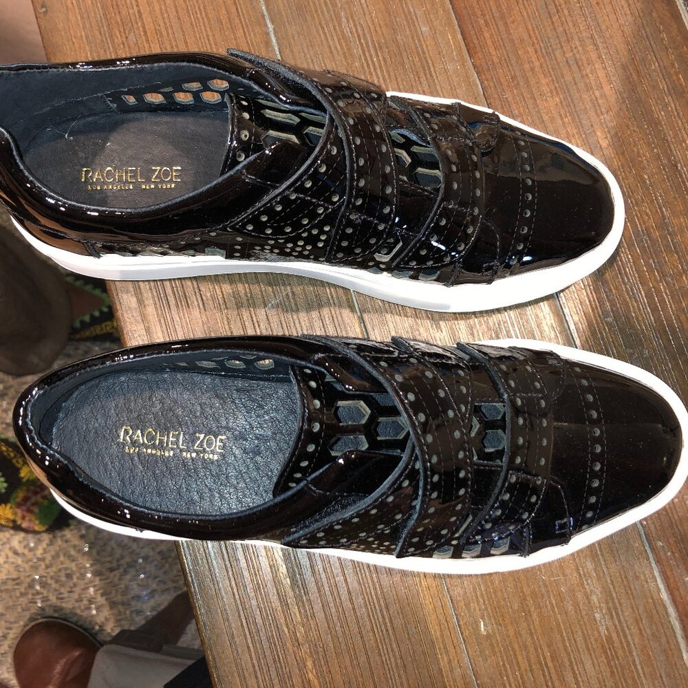 Rachel Zoe Jaden Patent Leather Sneaker EXCELLENT condition!